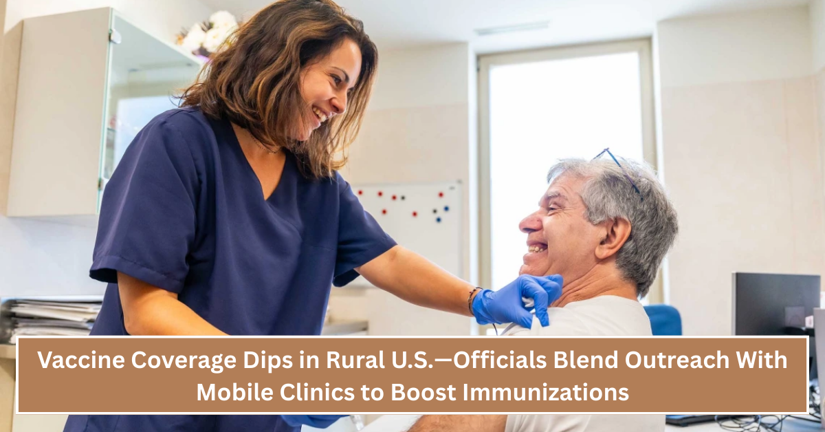 Vaccine Coverage Dips in Rural U.S.—Officials Blend Outreach With Mobile Clinics to Boost Immunizations
