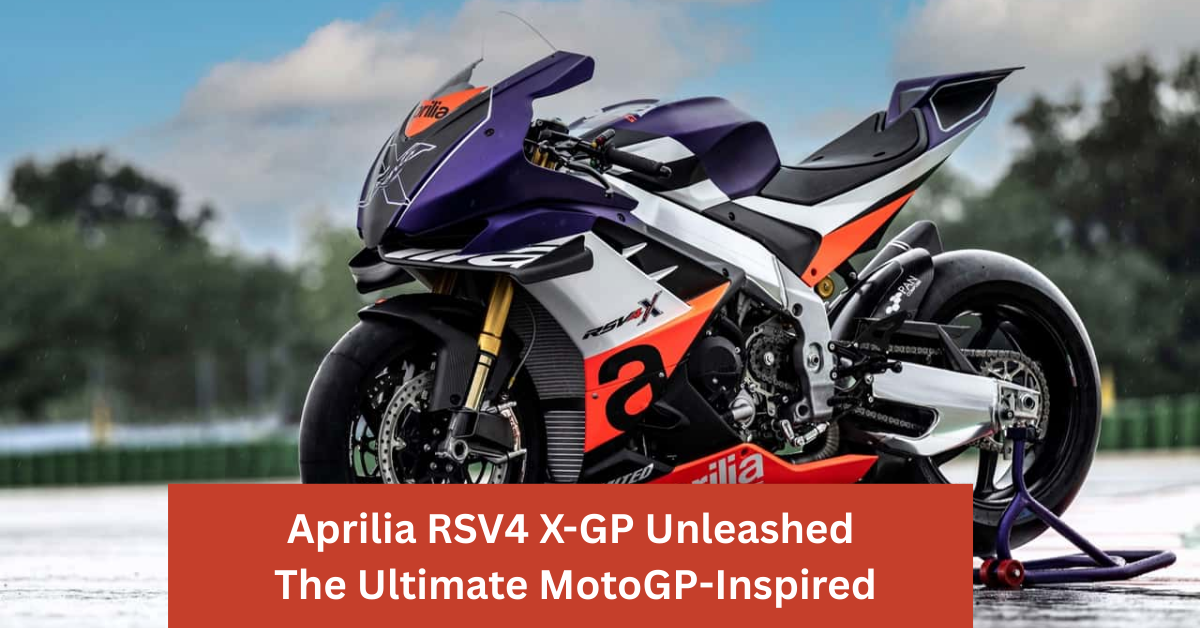 Aprilia RSV4 X-GP Unleashed: The Ultimate MotoGP-Inspired Limited Edition Motorcycle Experience