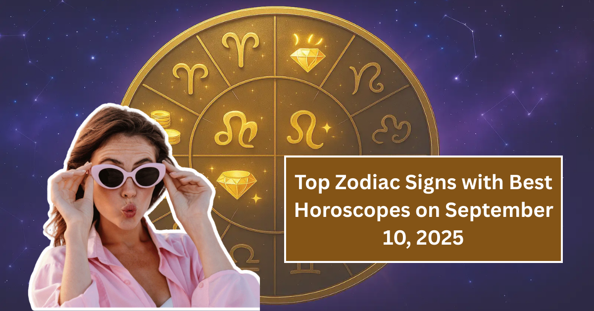 Cosmic Secrets: The Top Zodiac Signs with Best Horoscopes on September 10, 2025