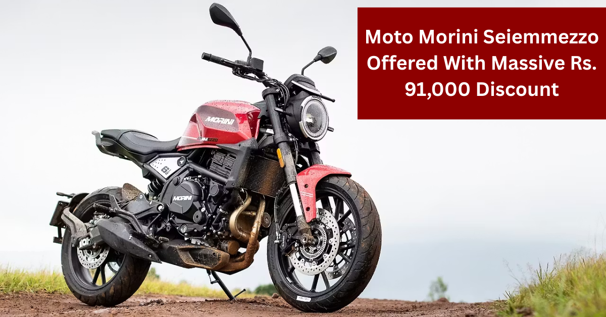 Moto Morini Seiemmezzo Offered With Massive Rs. 91,000 Discount