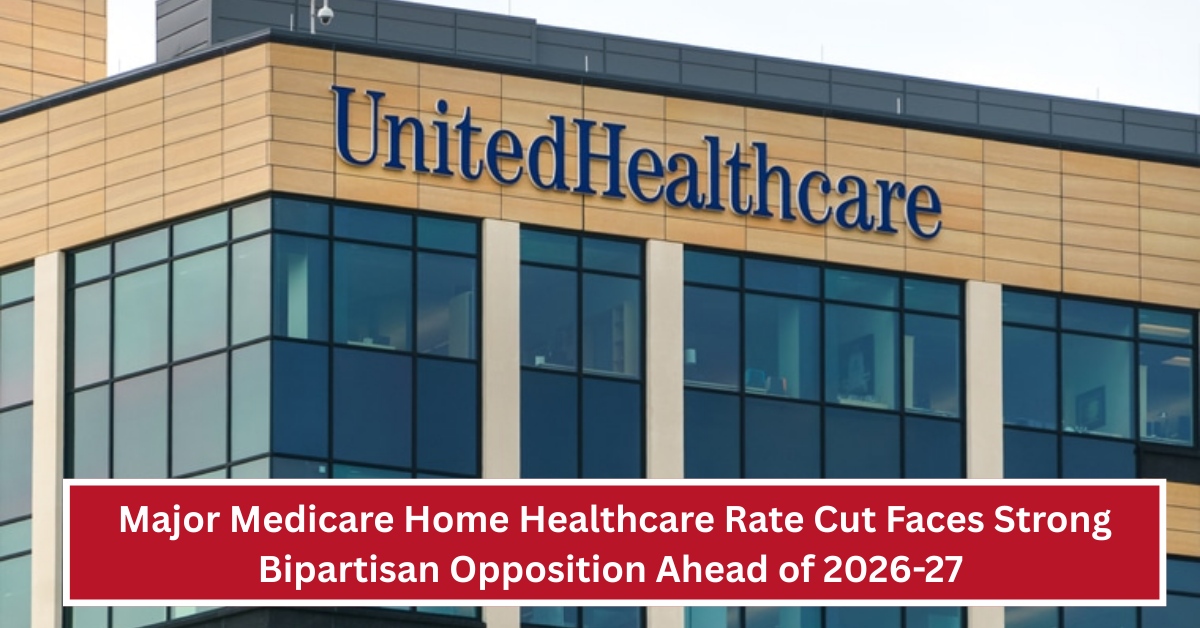 Major Medicare Home Healthcare Rate Cut Faces Strong Bipartisan Opposition Ahead of 2026-27 Implementation