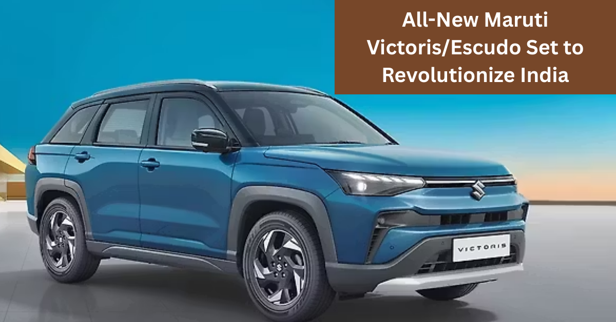 All-New Maruti Victoris/Escudo Set to Revolutionize India’s SUV Market